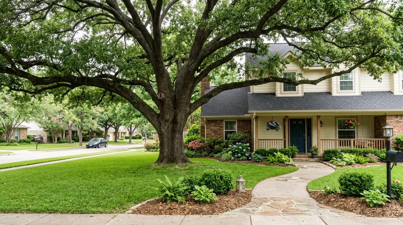 Shade Tree With Broad Form